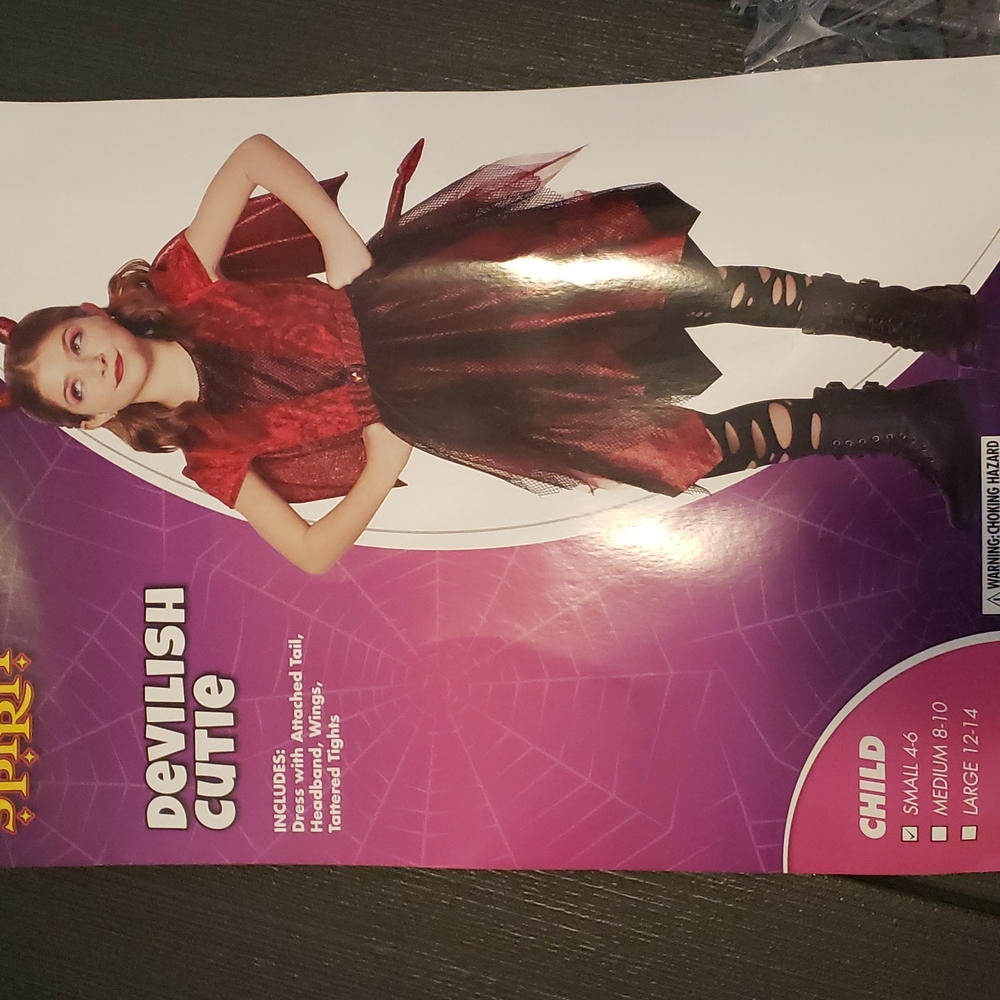 Girls Devilish cutie costume